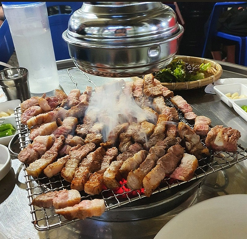 대구 비산동 야장 삼겹살 '기찻길삼겹살'