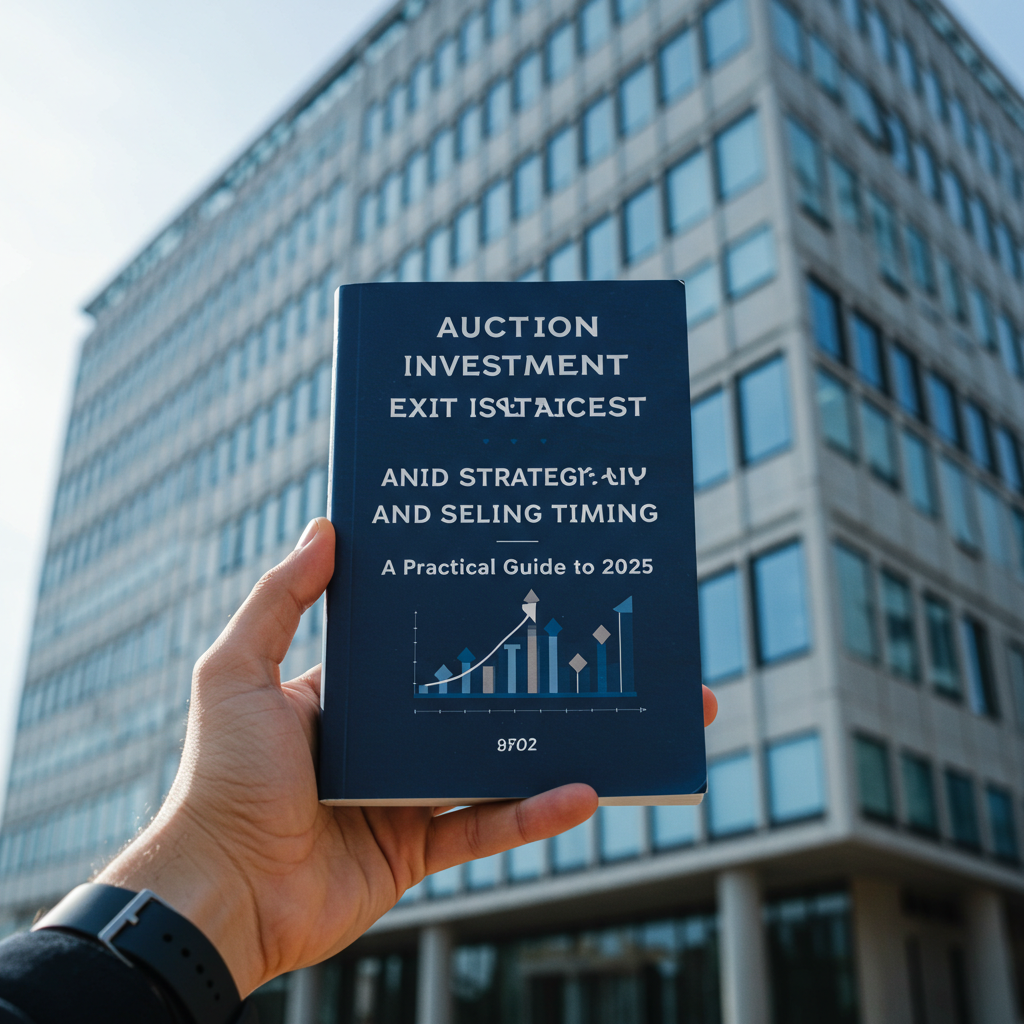 경매 투자 출구 전략과 매각 타이밍