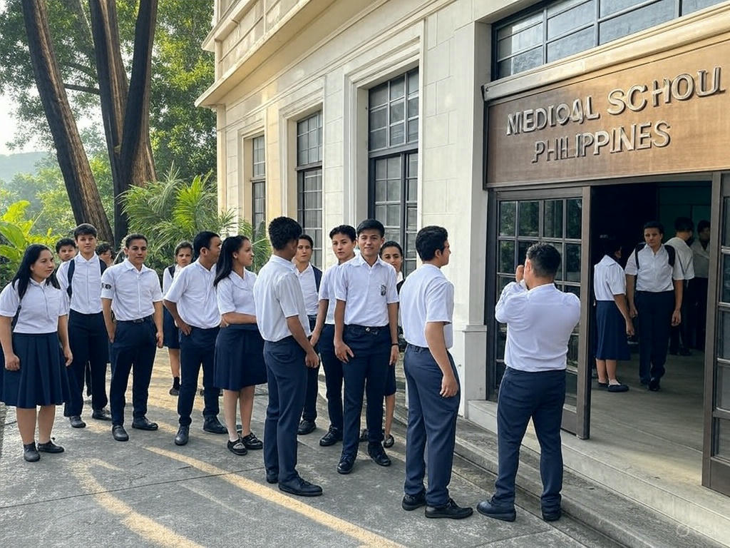 필리핀 의대 관련 이미지