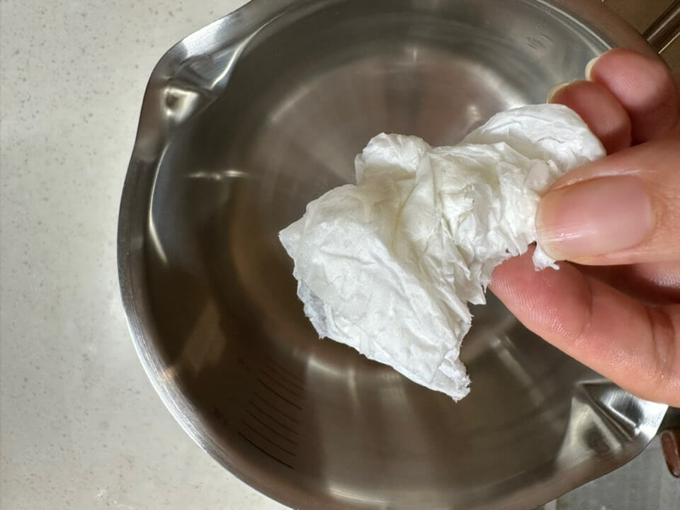 이유식 냄비 연마제 제거방법