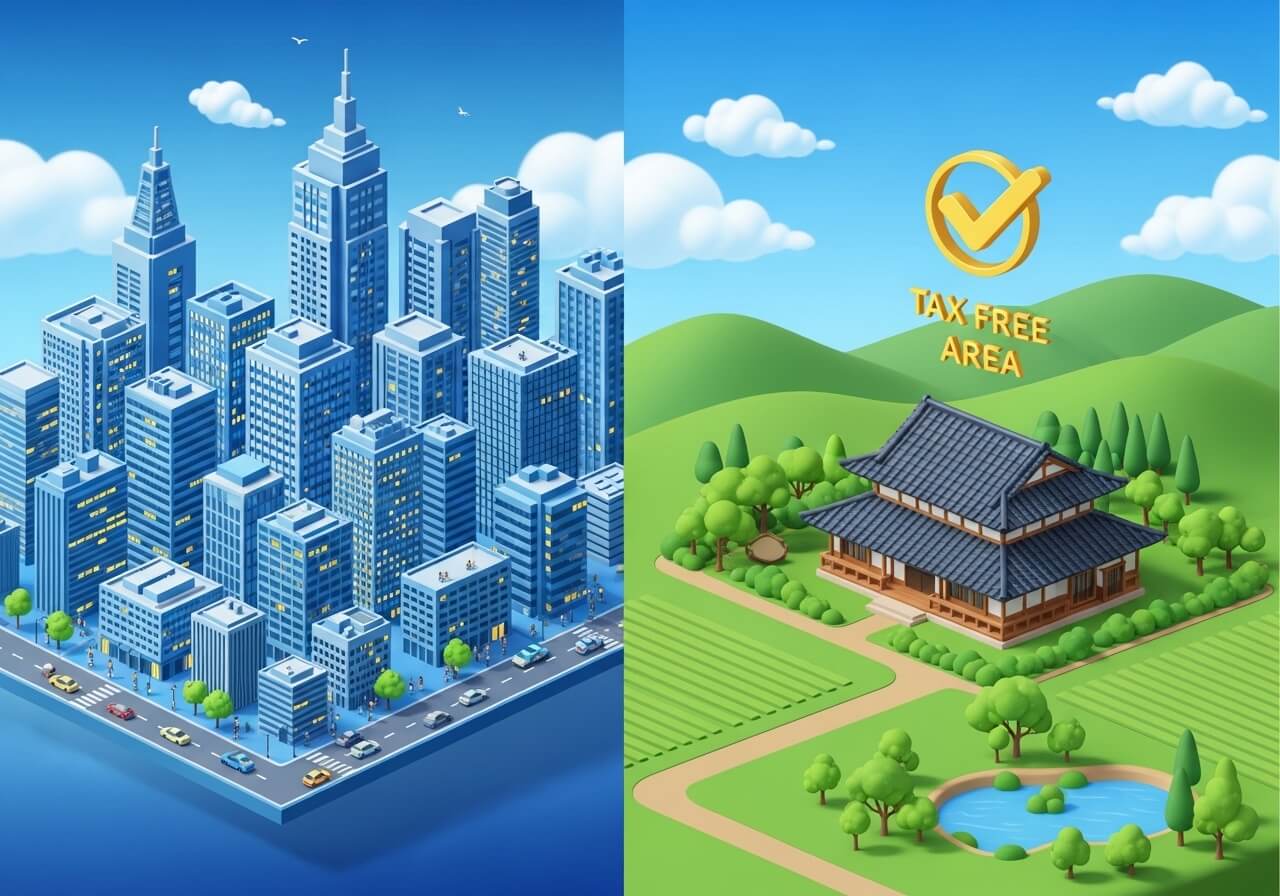 1가구 2주택 예외지역