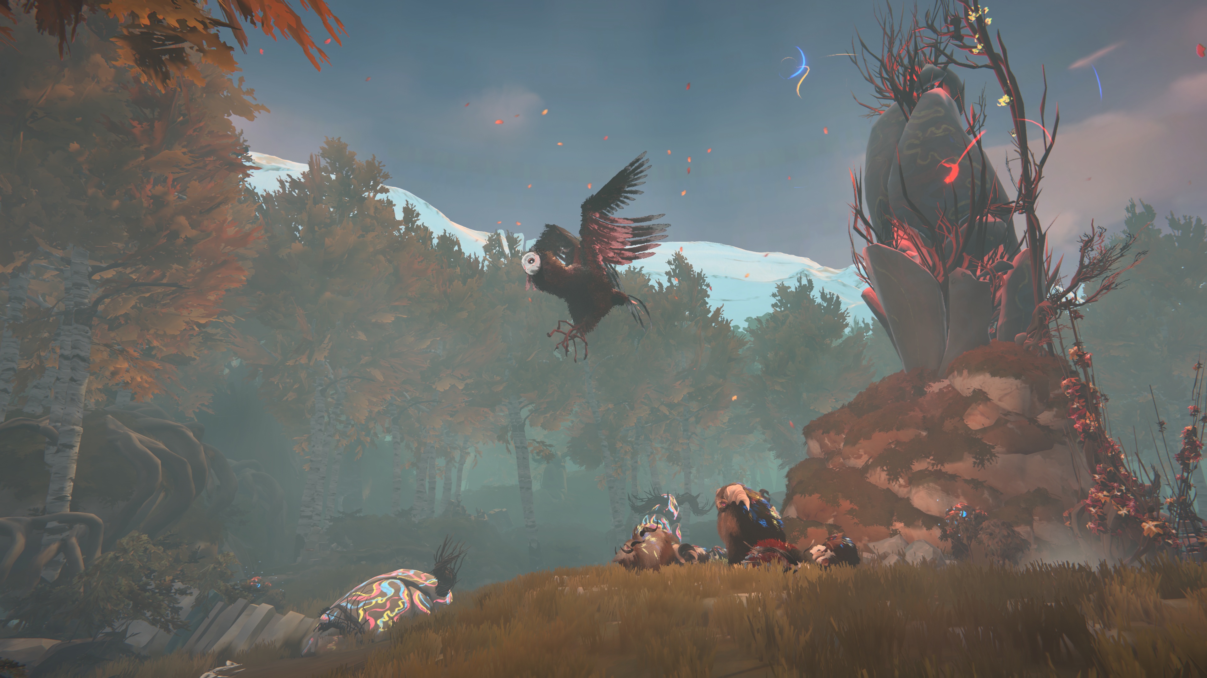 허틀링, 괴물새의 등장