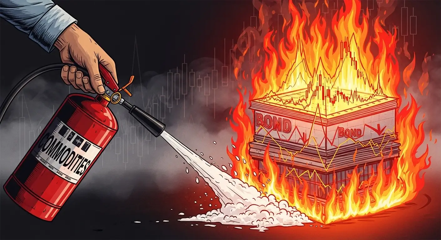 인플레이션이라는 불로부터 기존 자산 포트폴리오를 보호하는 원자재의 역할