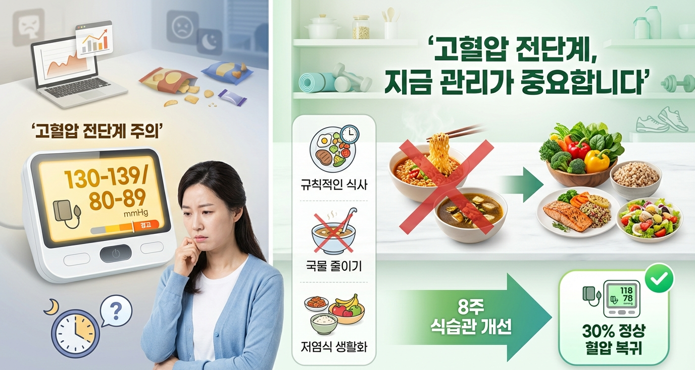 고혈압 전 단계, 지금 관리해야 하는 이유