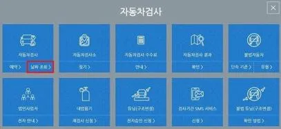 자동차검사 조회