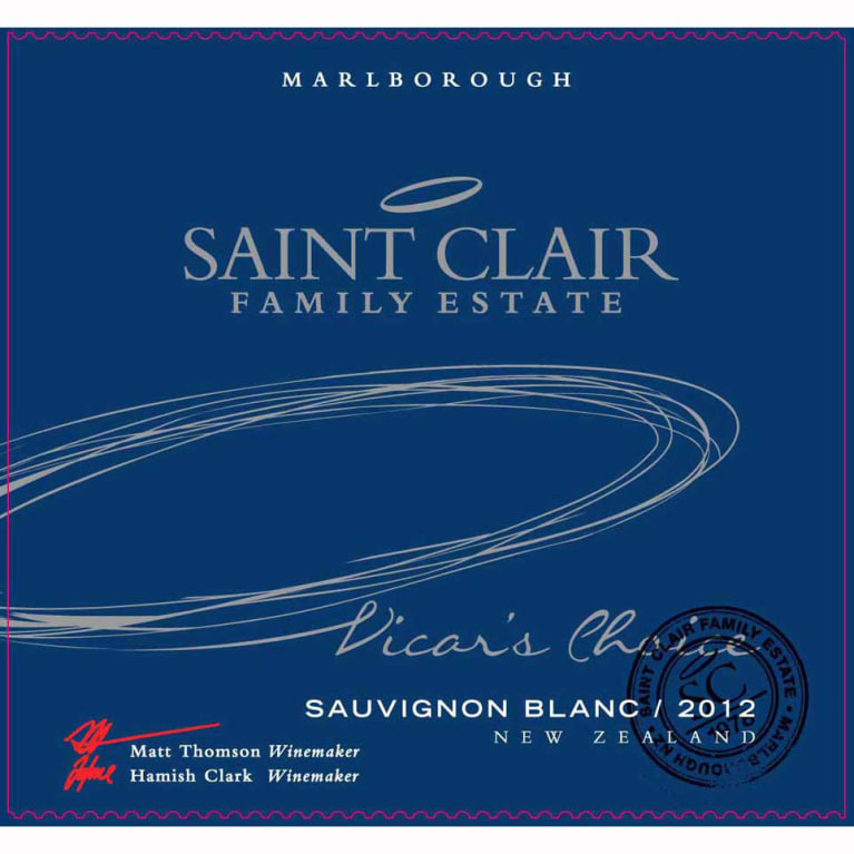 Saint Clair Sauvignon Blanc Marlborough Vicar's Choice