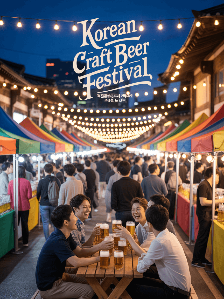 오산야맥축제-건배를-하는-모습