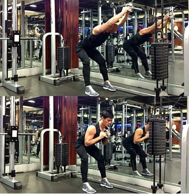 케이블 삼두 운동