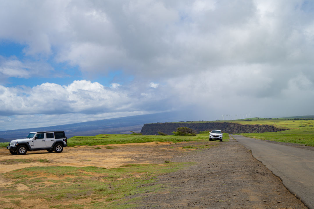 하와이 사우스 포인트 주차장