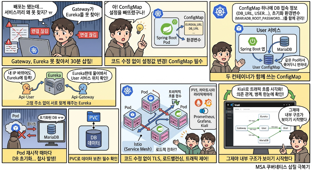 MSA 쿠버네티스