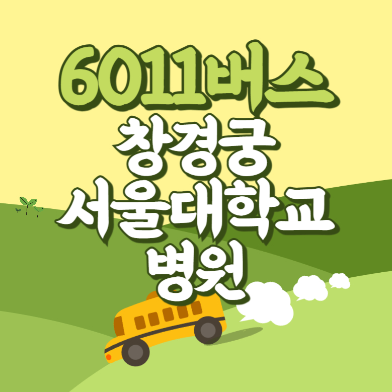 창경궁.서울대학교병원에서 인천공항 리무진 공항버스(6011번) 썸네일