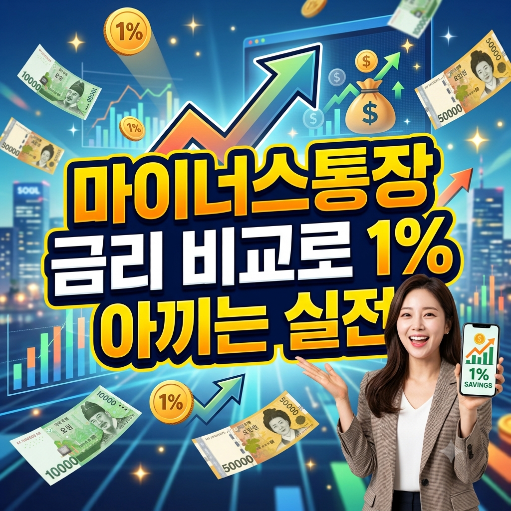 마이너스통장 금리 비교