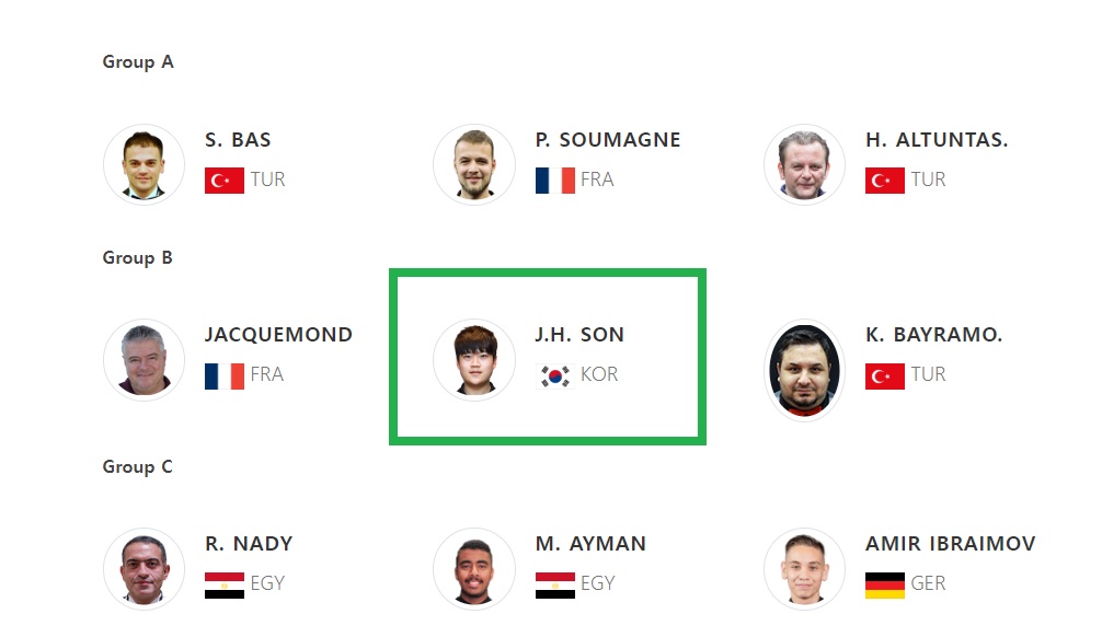 앙카라 3쿠션 당구 월드컵 PQ라운드 - 손준혁 경기결과