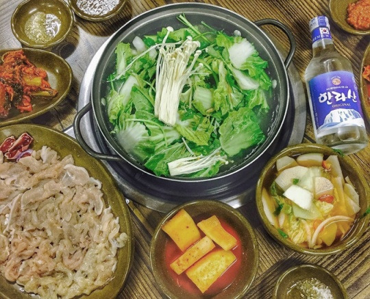 제주도 토종닭 샤브샤브 맛집, 성미가든