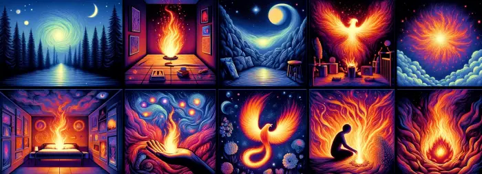 불나는꿈10가지