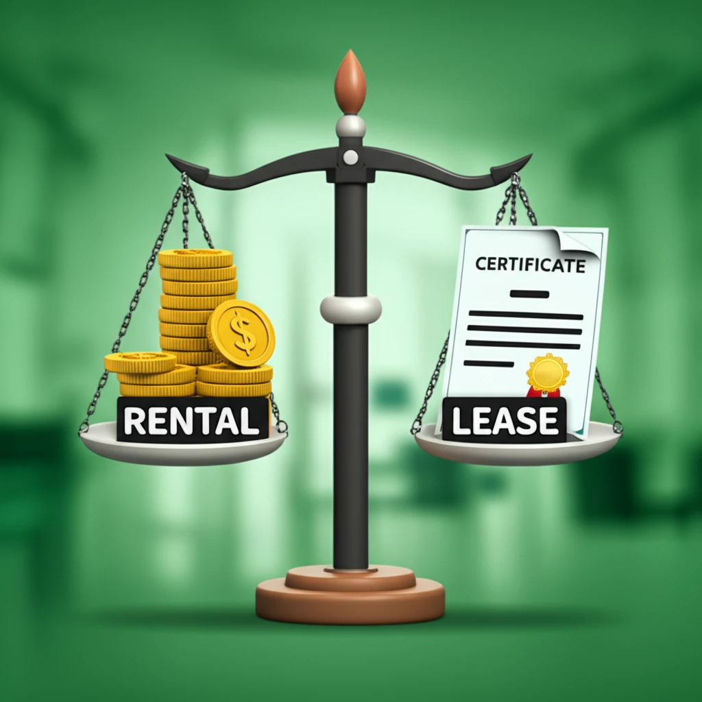 지게차 리스 vs 렌탈 완벽 비교 핵..