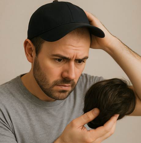 가발과 모자 착용이 탈모에 미치는 영향