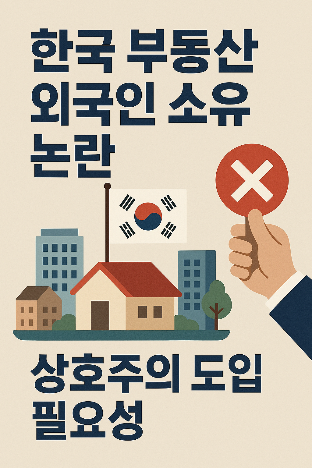 한국 부동산 외국인 소유 논란: 상호주의 도입의 필요성