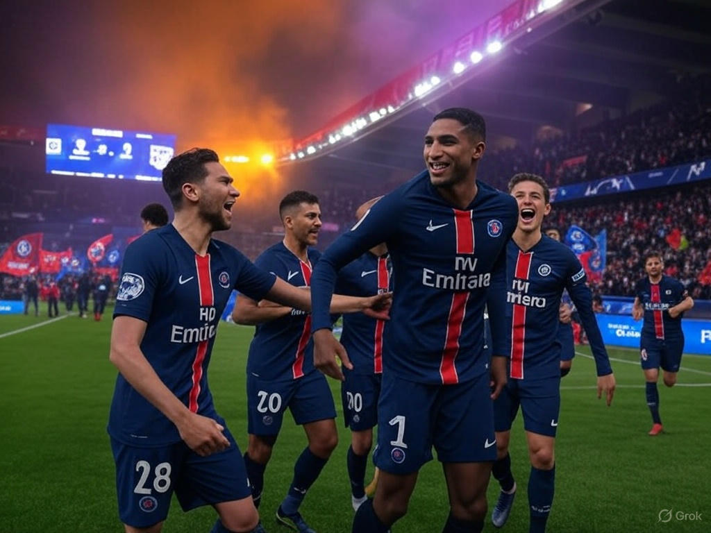 "PSG 챔피언스리그 결승 진출 2025"