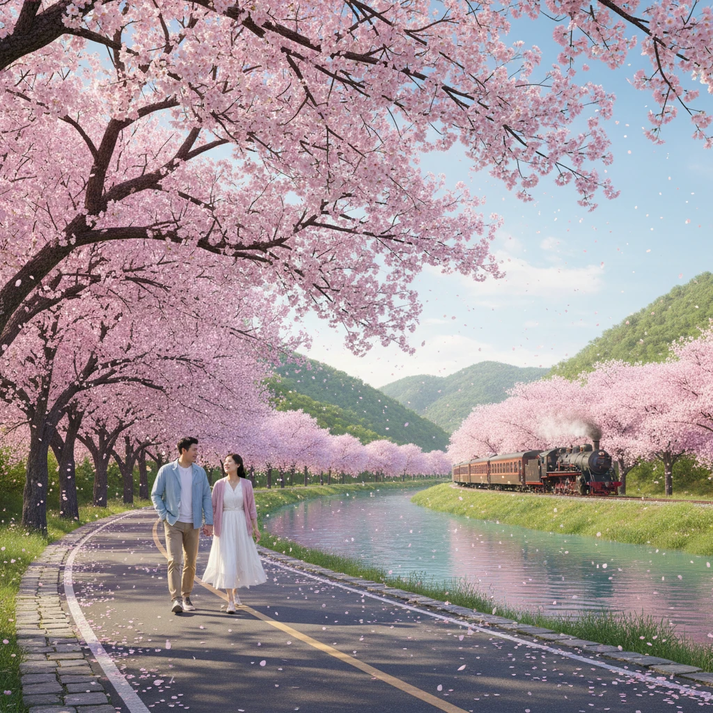 곡성 벚꽃 여행 준비물 및 주말 주차..