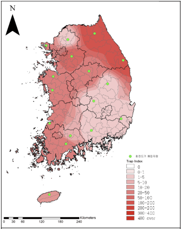 SFTS 참진드기 서식