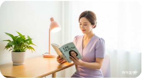 귀 건강을 소중히 지키는 다짐