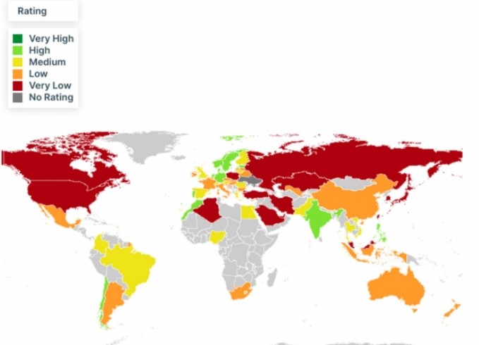 나라별 탄소배출량