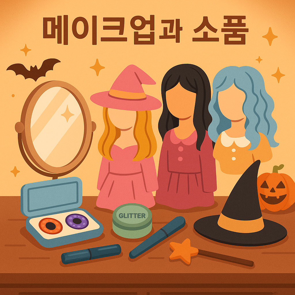 메이크업과 소품의 중요성