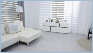 화이트 인테리어 거실