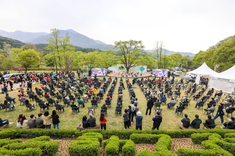 용문산 산나물 축제
