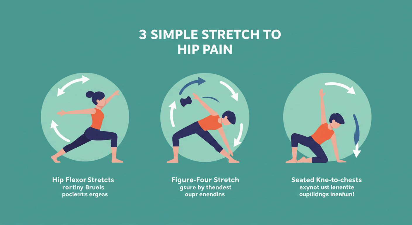 고관절 통증 증상, 원인 (+ 고관절 스트레칭)