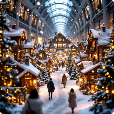 더현대 서울 크리스마스 빌리지 예약 가상이미지