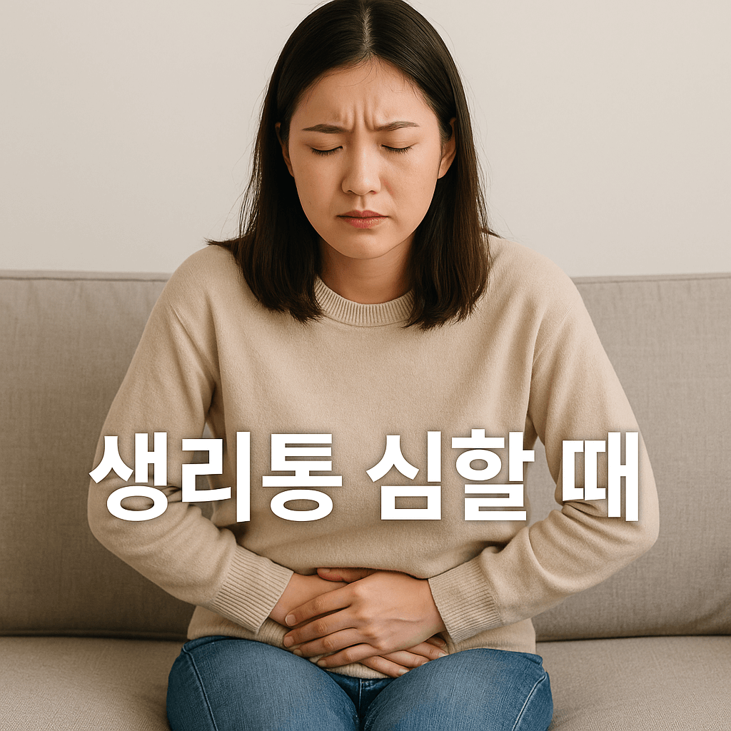 생리통 심할 때, 바로 해야 할 대처법 7가지!