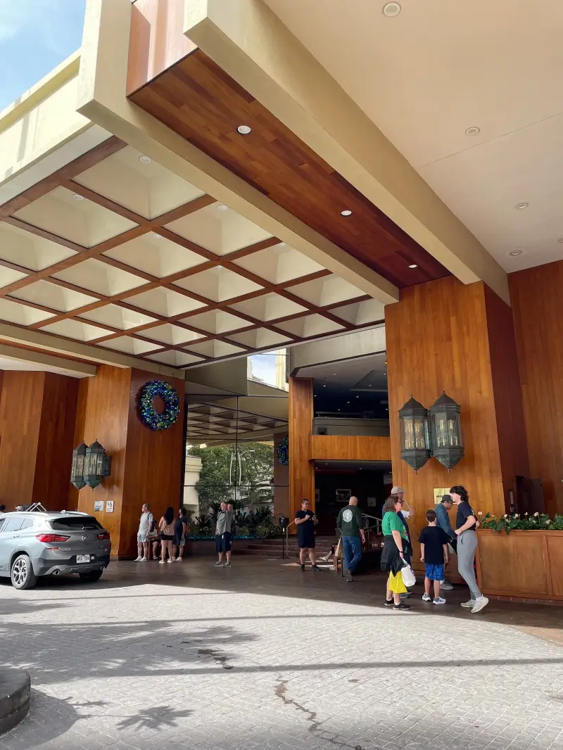 entrance