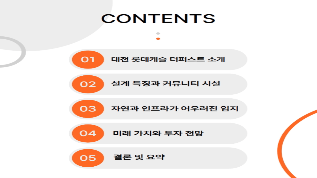 대전 롯데캐슬 더퍼스트