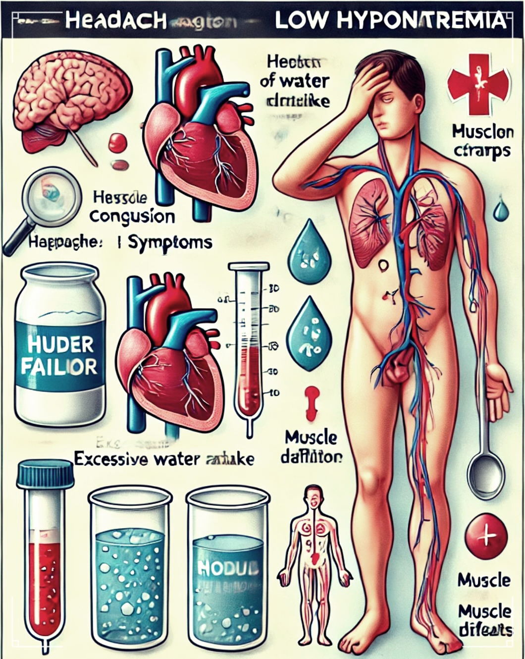저나트륨혈증 증상 원인 관리방법 소개