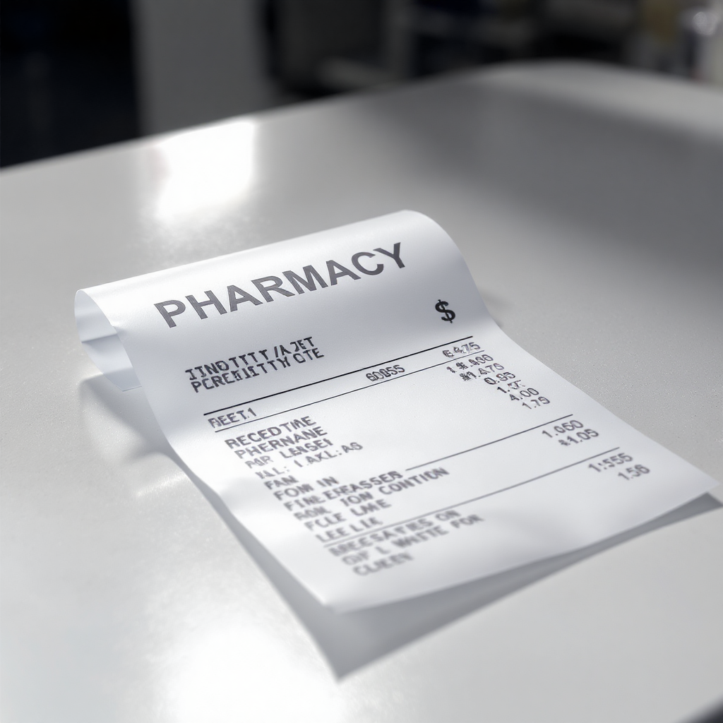 실손보험, 약국 영수증 제출