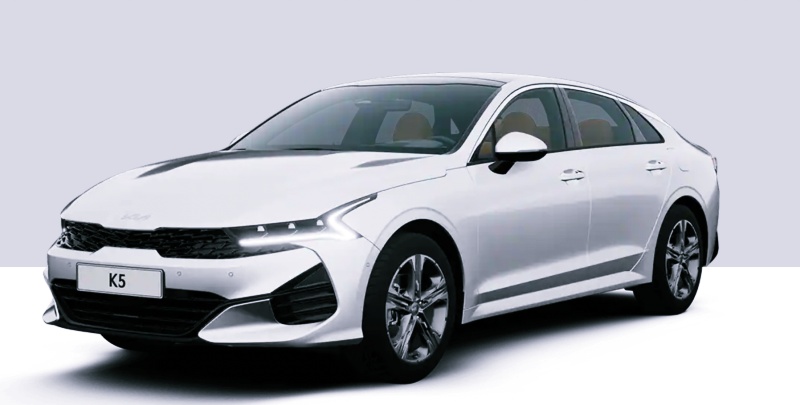 화이트-컬러-K5-승용차