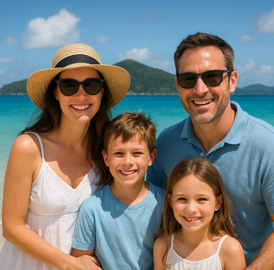 해밀턴섬 가족여행 사진