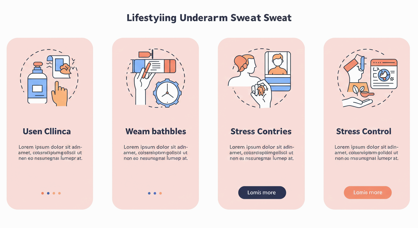 겨드랑이 땀이 많이 나는 이유 (+ 겨드랑이 냄새 제거방법)