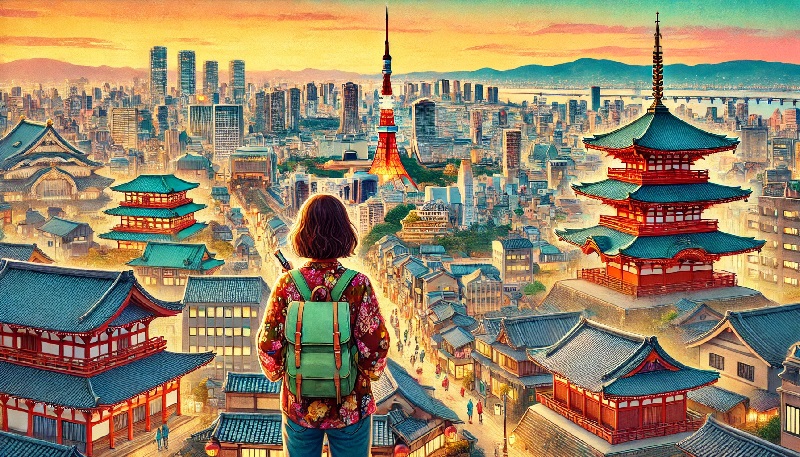 일본여행: 여성도 혼자 여행하기 좋은 4대 도시 완벽 가이드: 도쿄, 교토, 오사카, 마츠야마 안전 여행