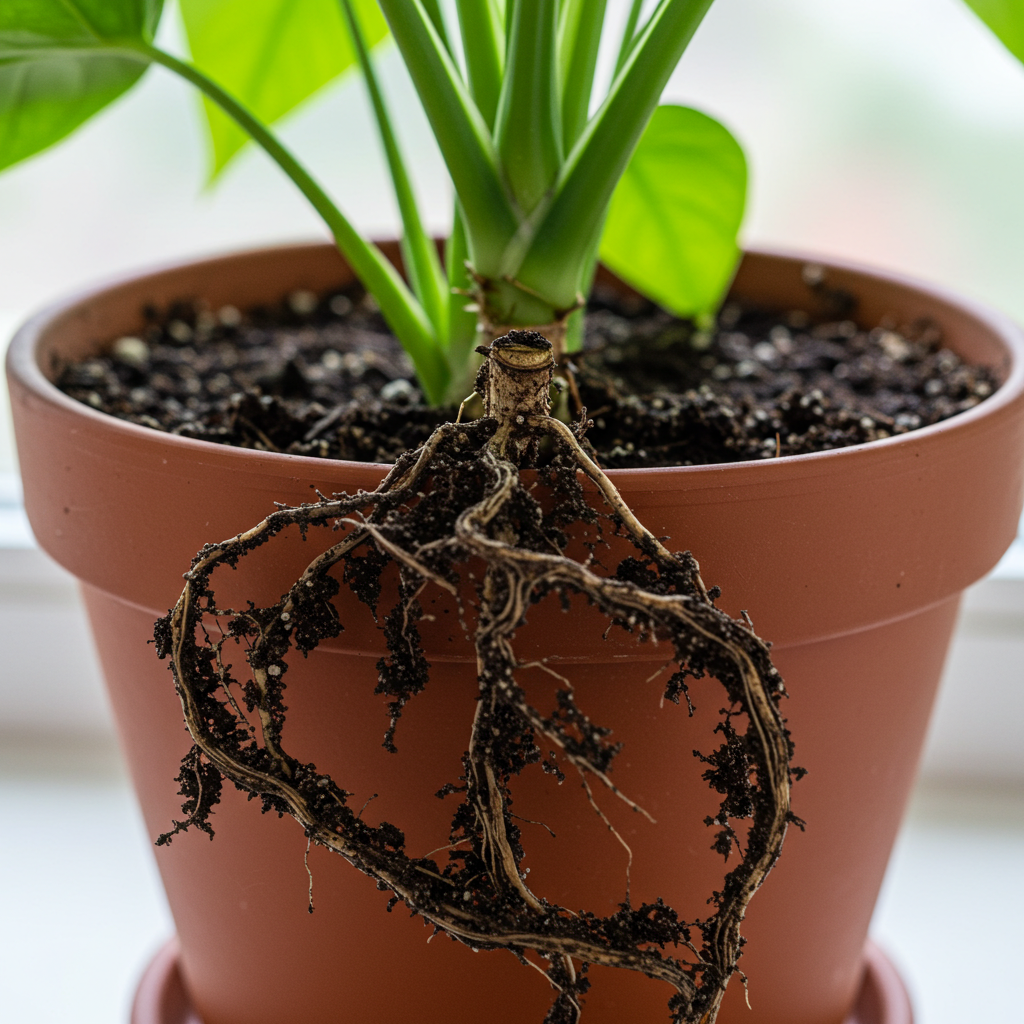 식물 뿌리 썪은거 같아요 -예방하는 화분 배수 관리 방법은