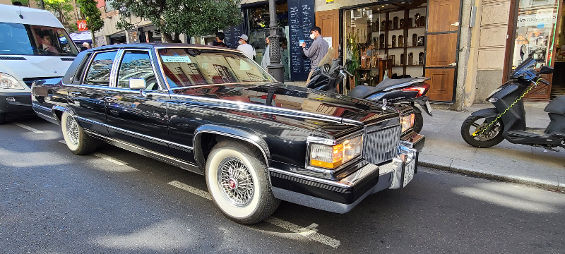 마드리드 전 시청 국빈방문 경호차3