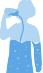 수분 보충하는 참외