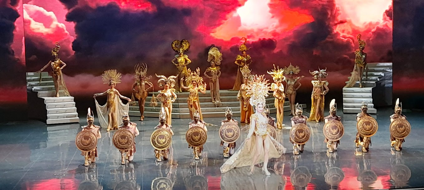 콜로세움쇼의 한 장면