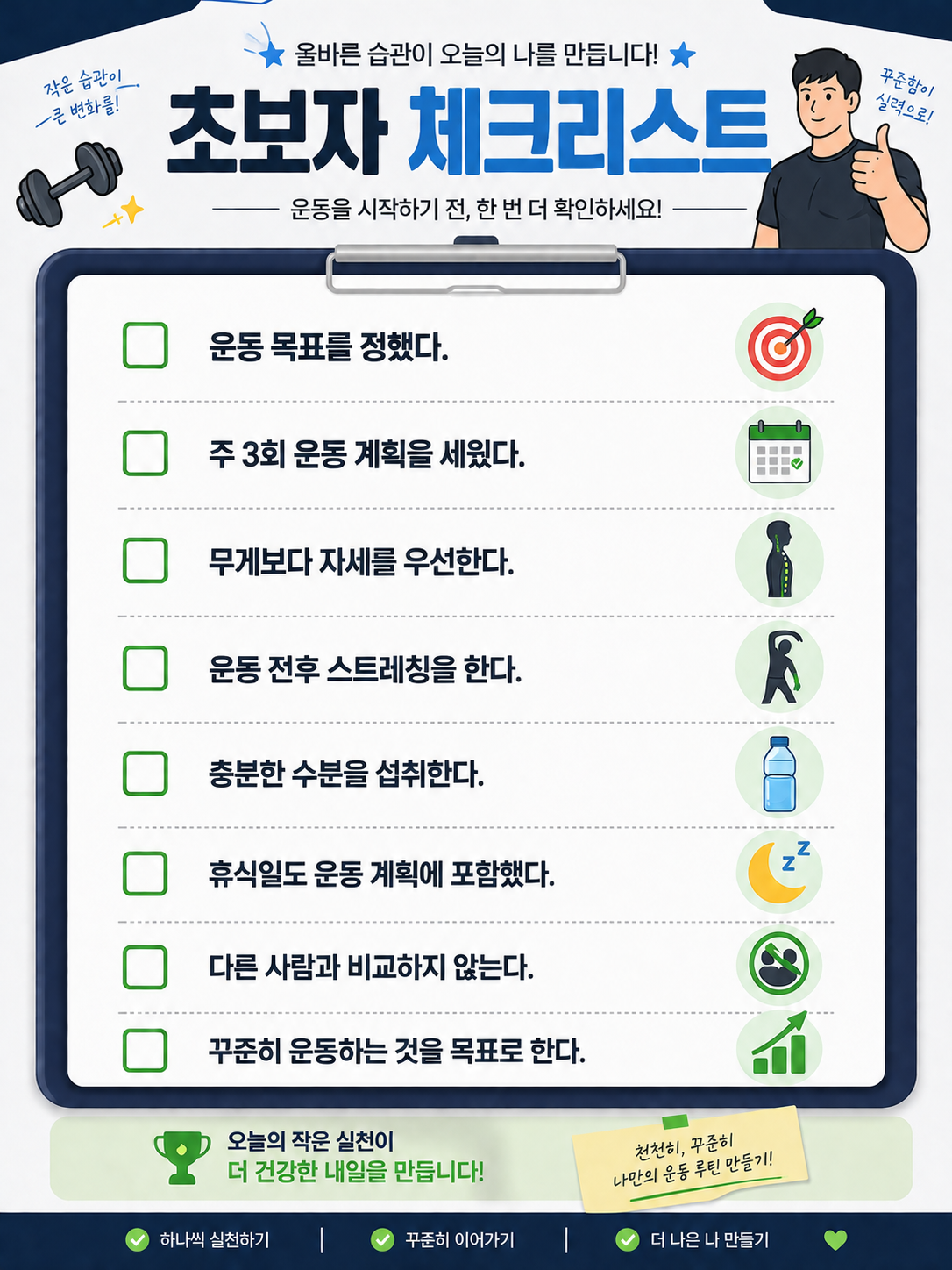 초보자 체크리스트