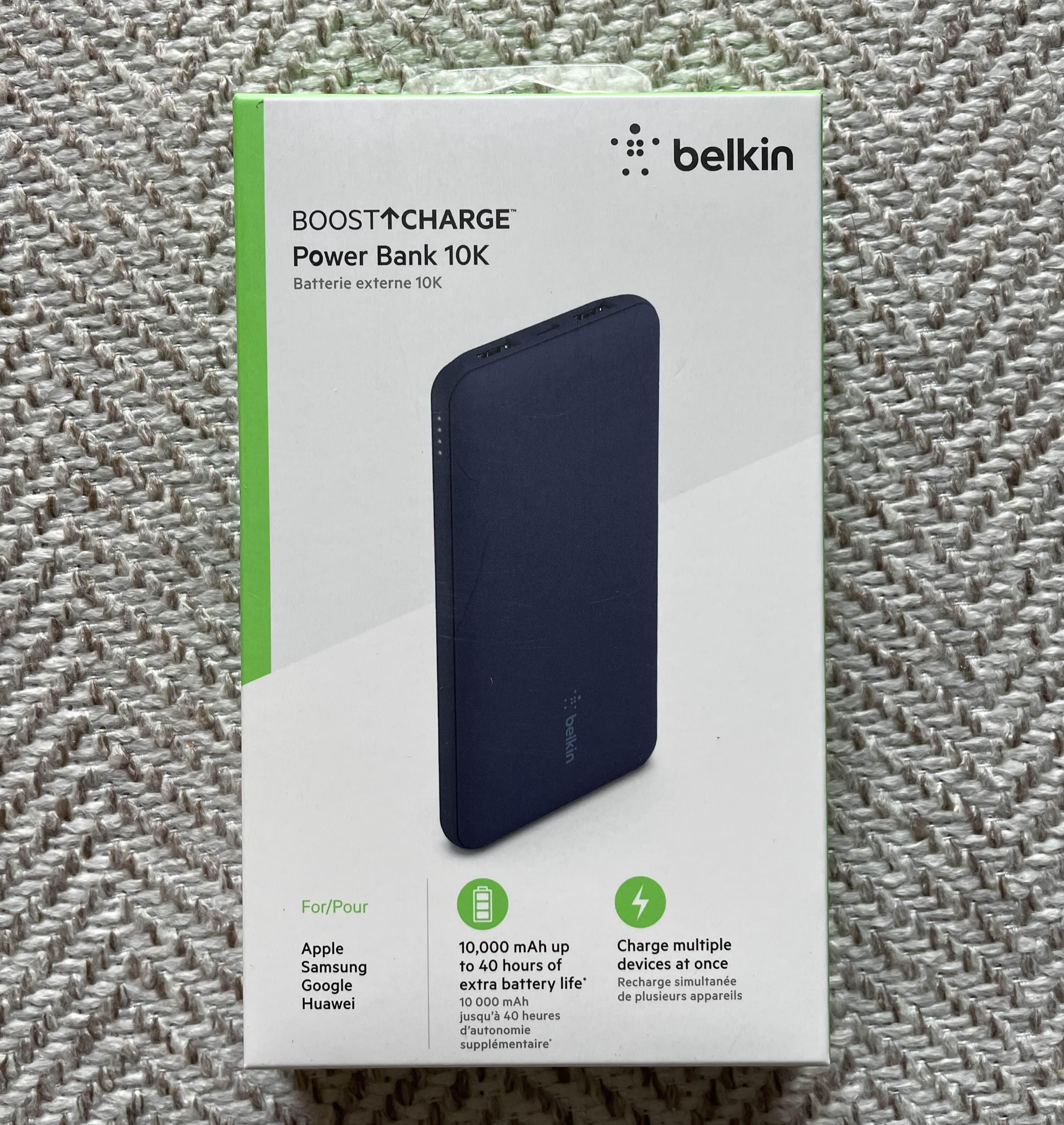 벨킨 10,000 mAh 고속 충전 보조배터리