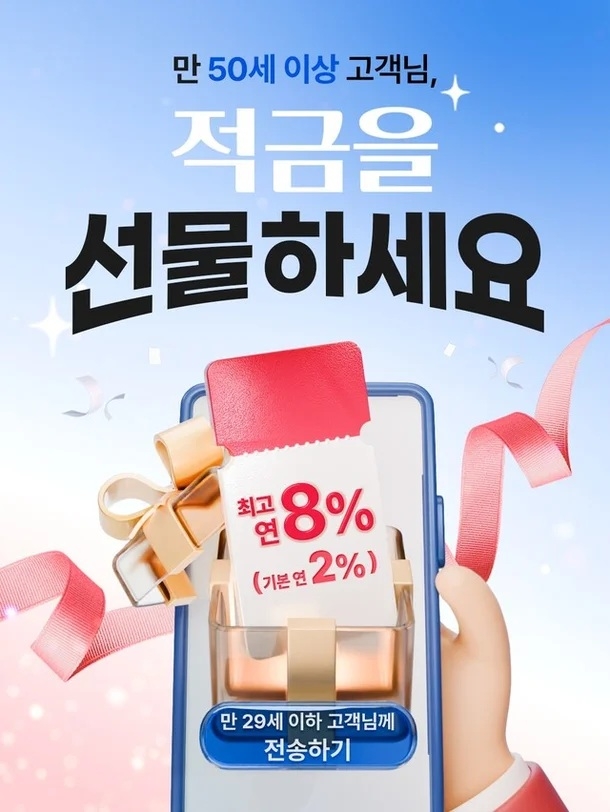 우리은행 내리사랑 적금 설명 이미지