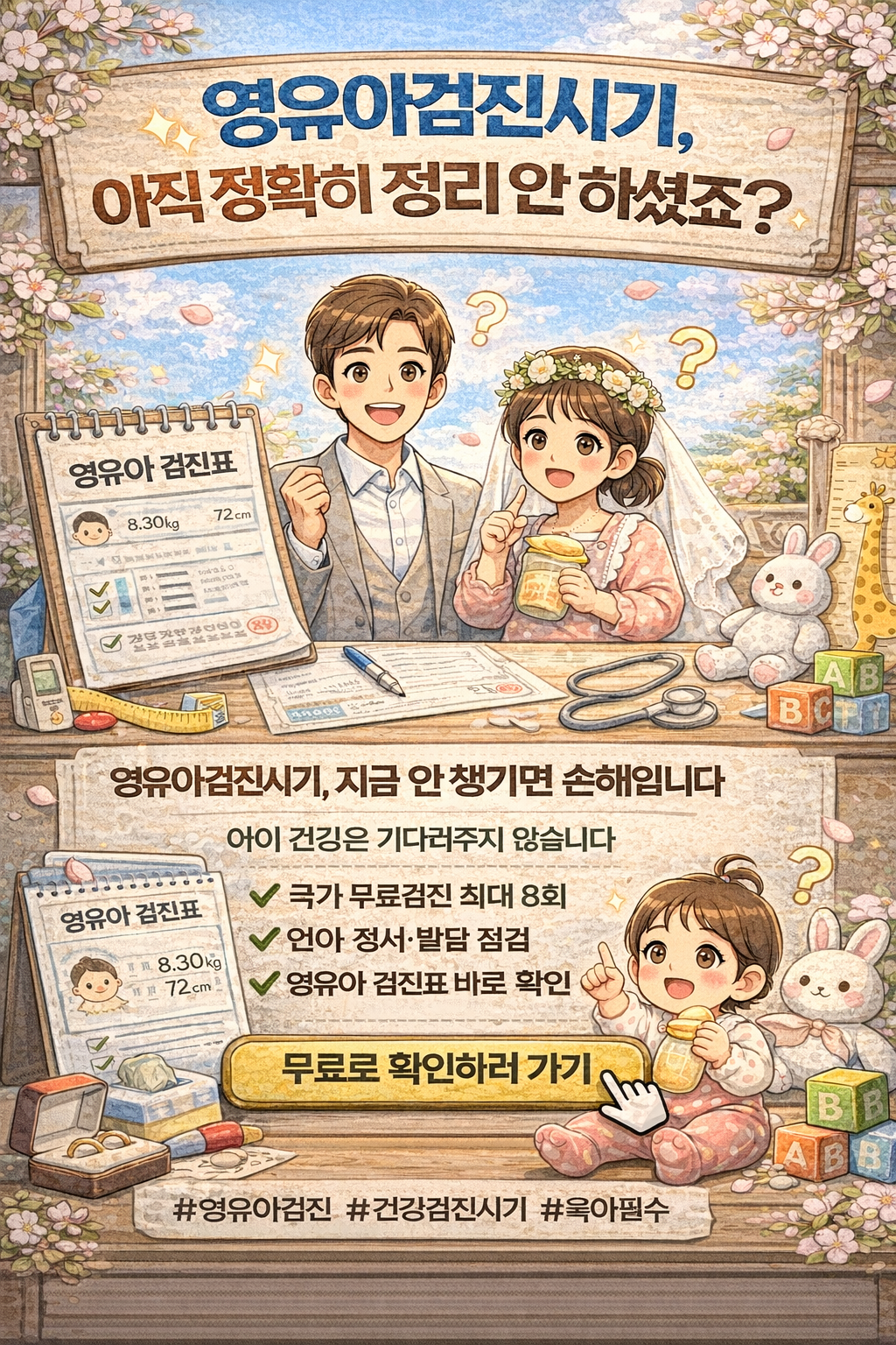 영유아검진시기 총정리