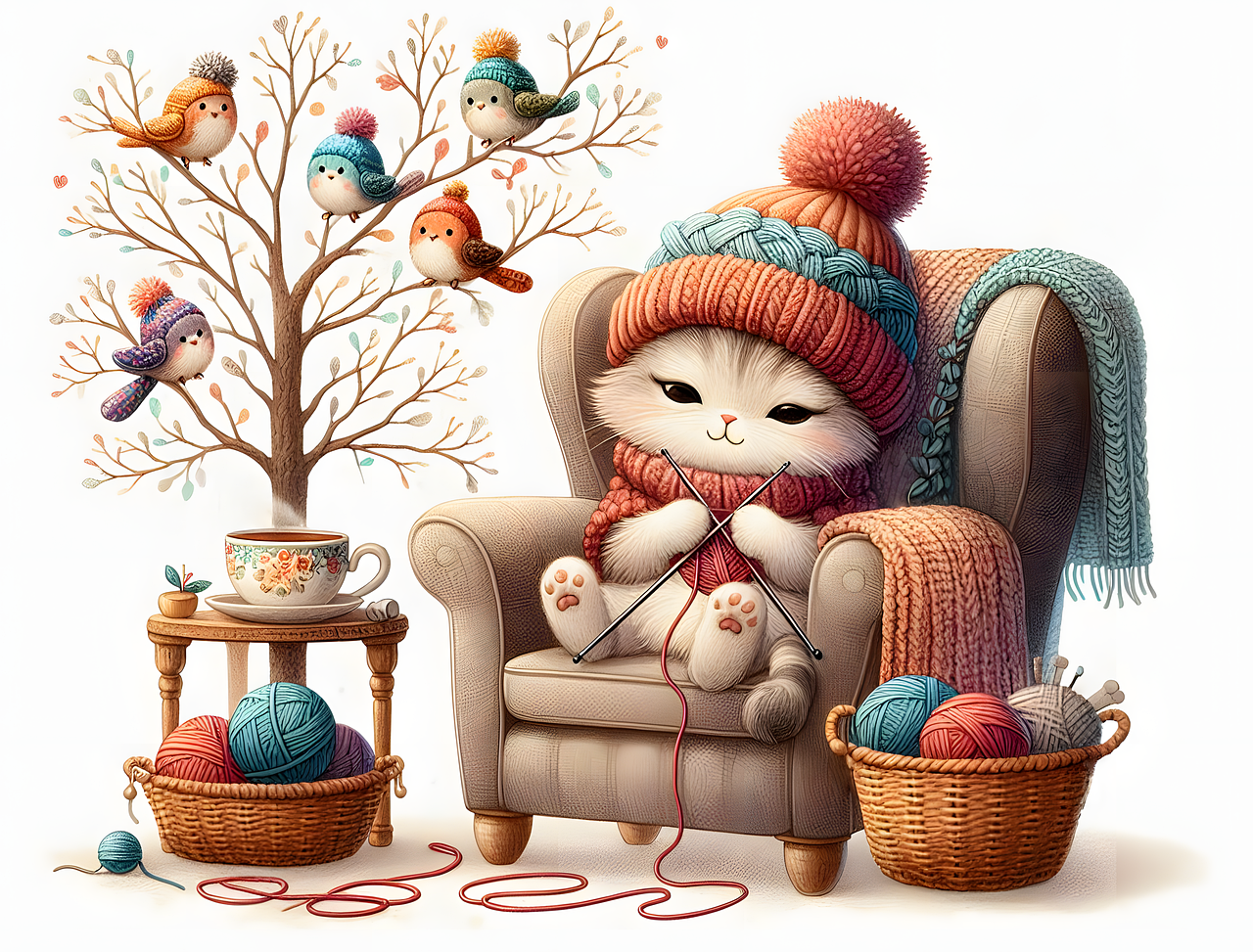 핸드메이드 고양이